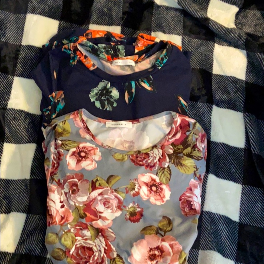 Two women’s dresses